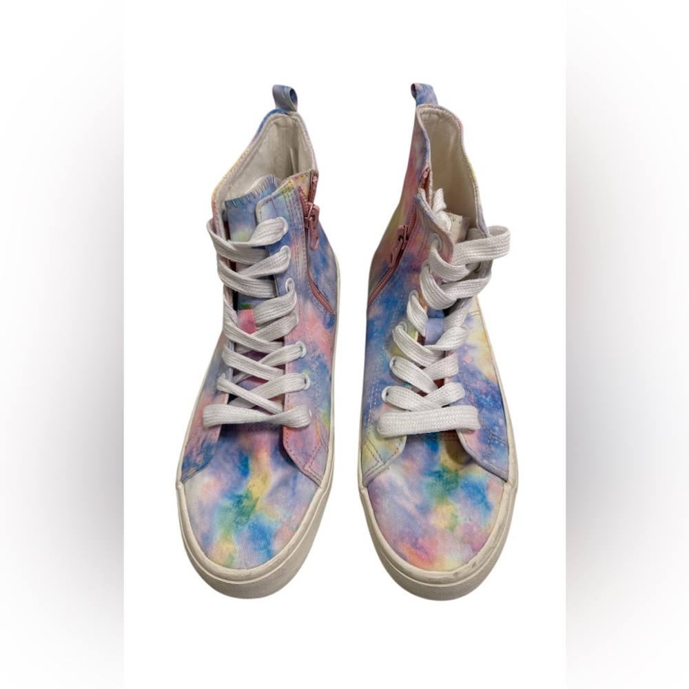 Art Class, Girls' side-zip athletic boot shoes, size 4 US